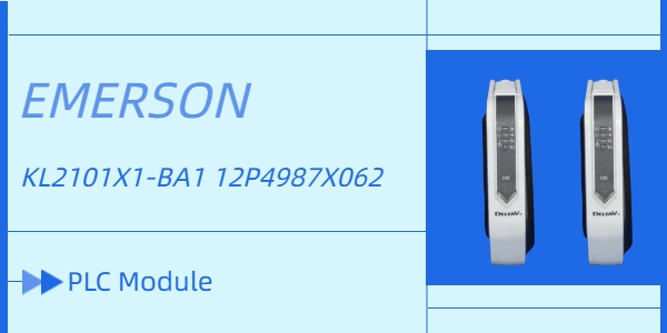 Emerson publica nuevo KL2101X1-BA1 12P4987X062 Módulo PLC para un control mejorado